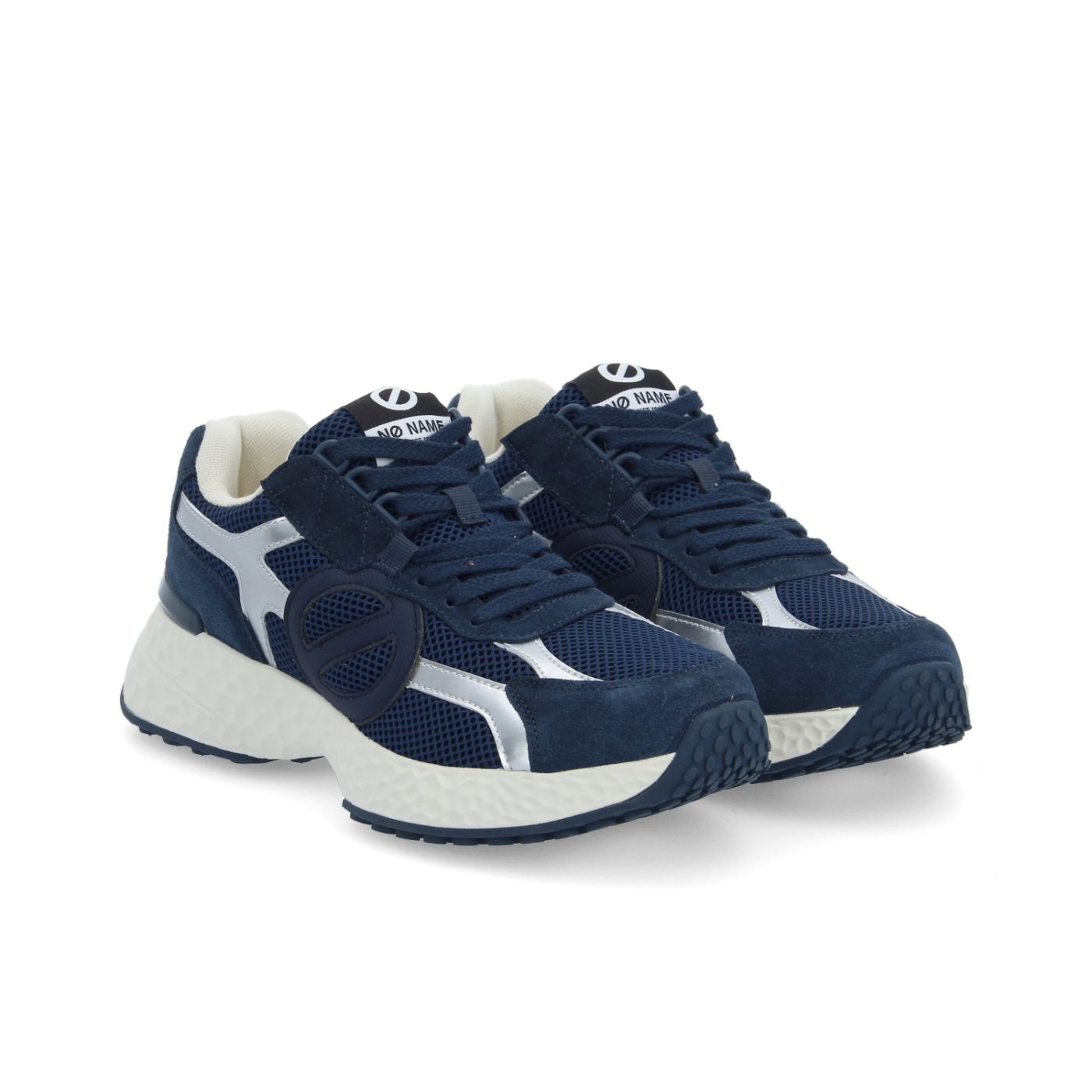 CARTER 2.0 RUNNER M - MESH/SDE/METAL - BLU MARINO/ARGENTO